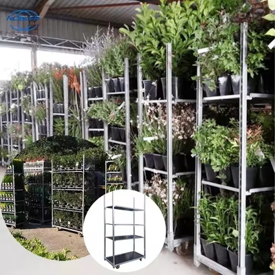 Водонепроницаемая датская тележка для цветов с горячеоцинкованным цинком и сетчатым слоем