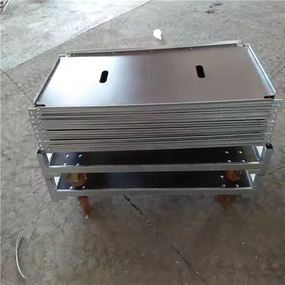 Водонепроницаемая голландская тележка для цветов, металлическая рама, корзина, удобное и плавное обращение с цветами