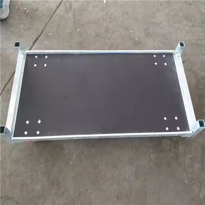 Горячеоцинкованная тележка для цветов из цинка для долговечной транспортировки цветов