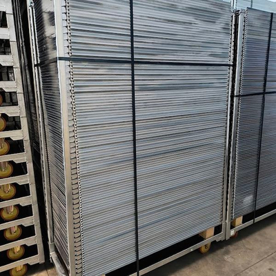 Горячее оцинкование PP Caster 1350*565 мм Сельскохозяйственное посадка цветочная тележка датские тележки для теплицы урожая тележка