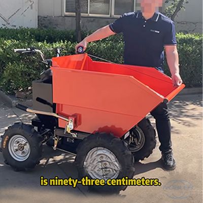 Эффективный универсальный мини-электрический мусоровоз с четырьмя шинами