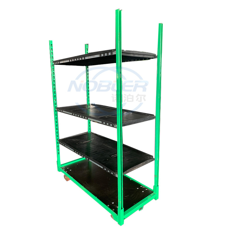 Современный стиль 4 колеса датский цветочный тележ Easy Assembly L*W*H 135*56.5*190см