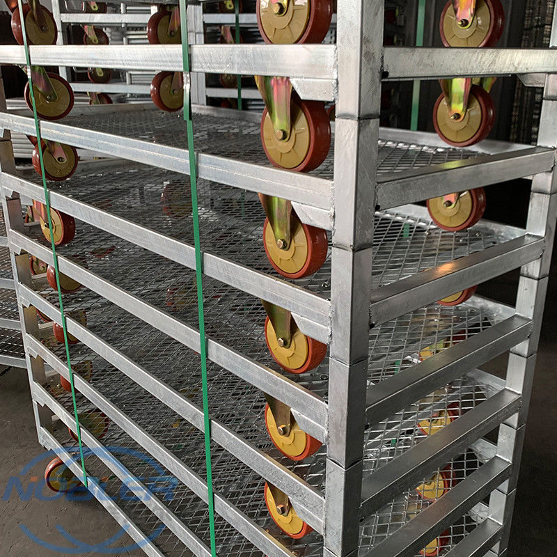 Колеса с тормозами Датская тележка 50 кг Мощность погрузки Прочная транспортная тележка предназначена для промышленных применений